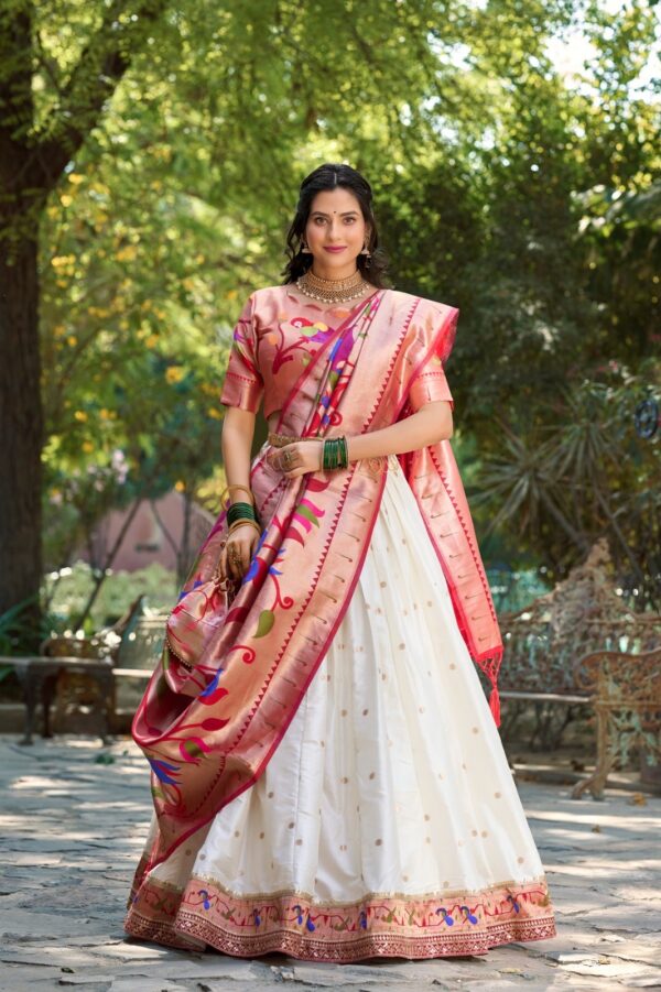 Trendy & Traditional Special | Fully Stitched Lehenga | Vibrant Colour