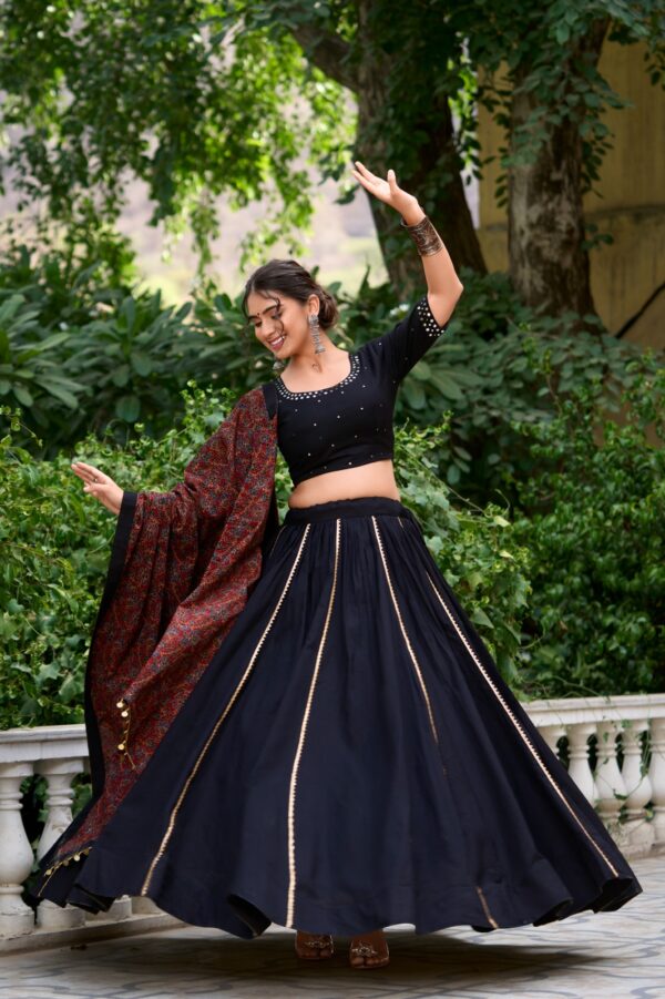 Navratri Collection Lehenga Choli | Embroidery | Colour Sky Blue, VOL- 17